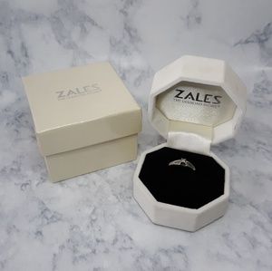 Zales Princess cut diamond promise ring